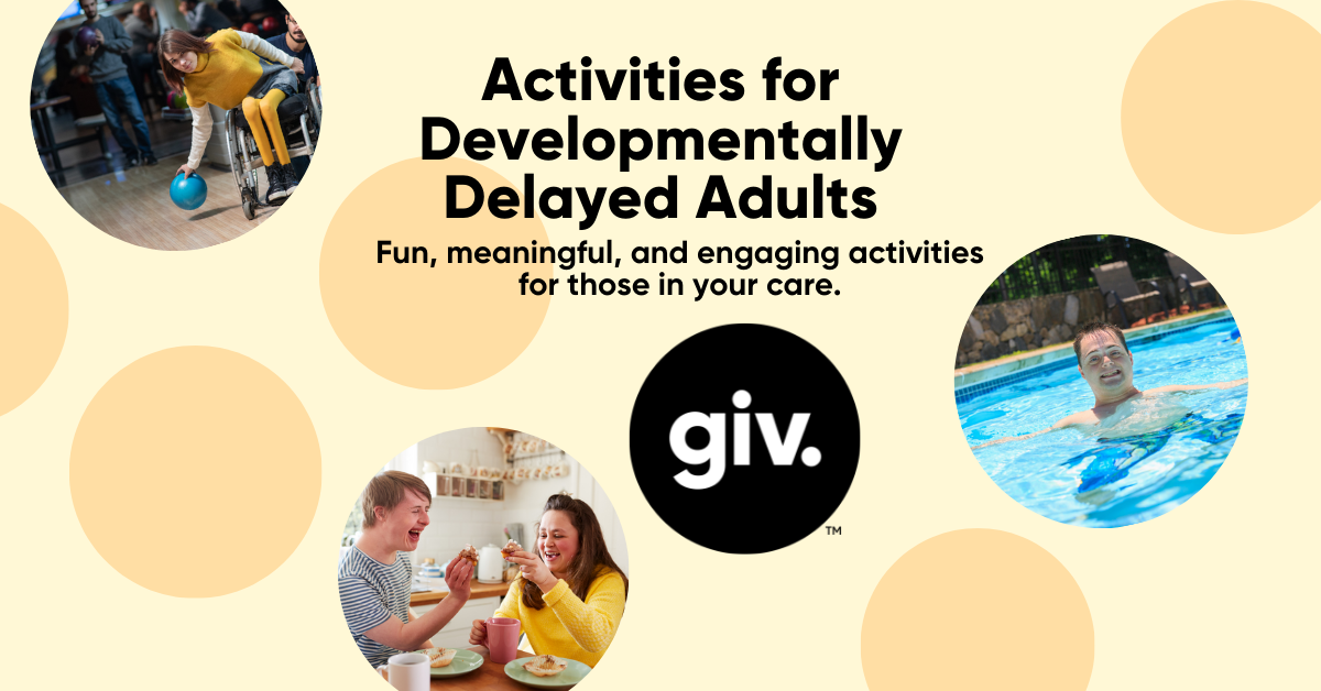Activities for Developmentally Delayed Adults