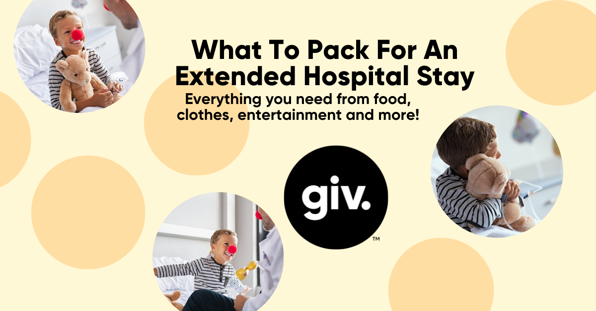 What to pack for an extended hospital stay