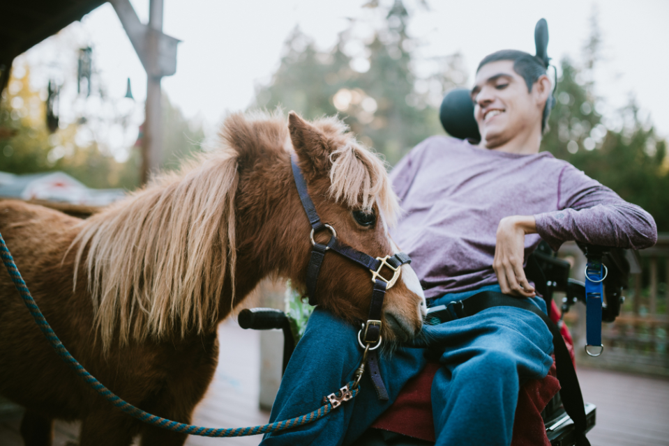 horse riding therapy