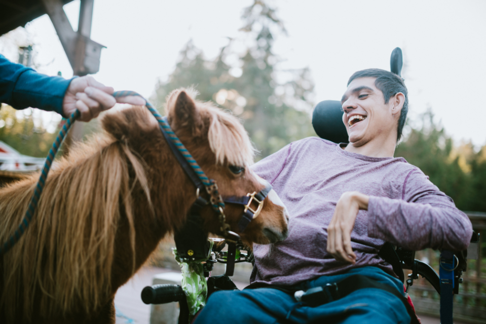 horse riding therapy