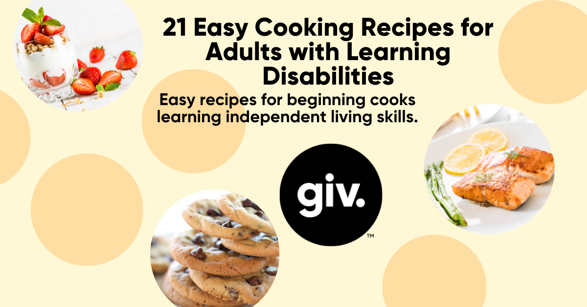 Cooking Recipes for Adults with Learning Disabilities