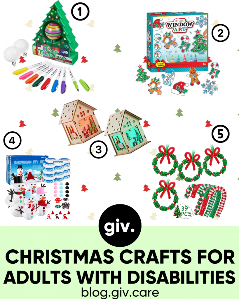 christmas crafts for adults with disabilities
