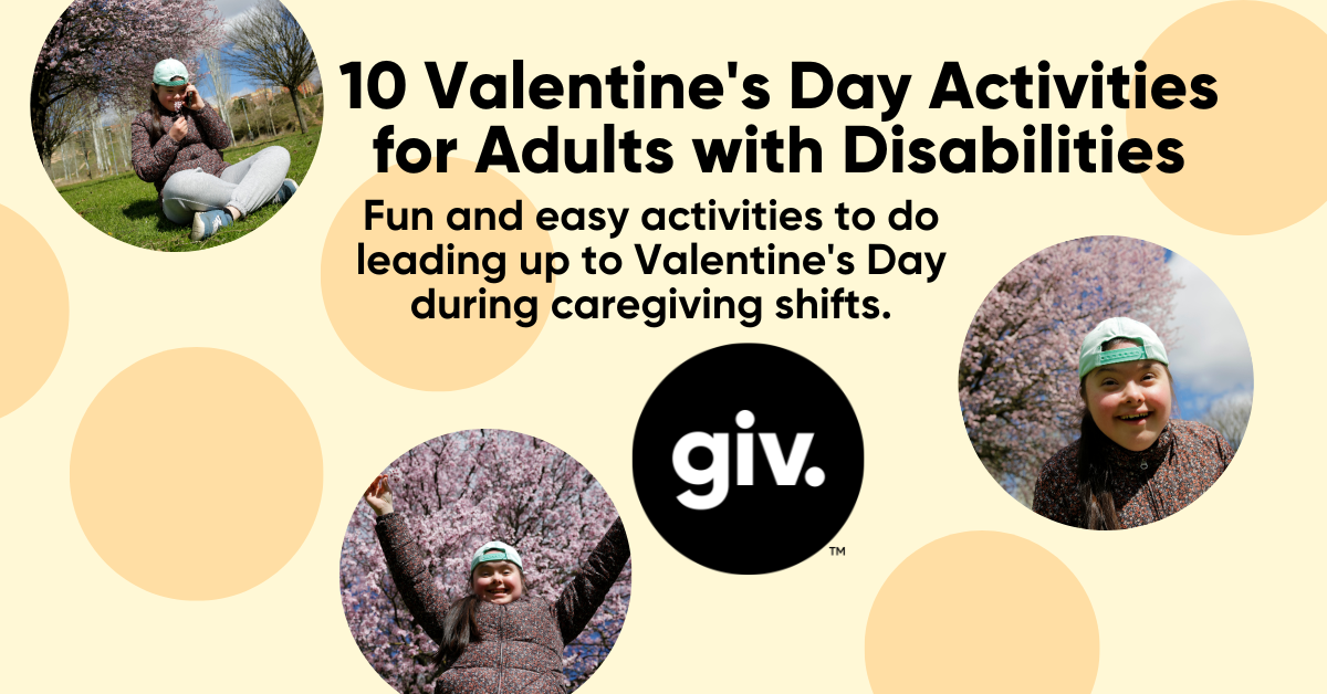 Valentine's Day Activities for Adults with Disabilities