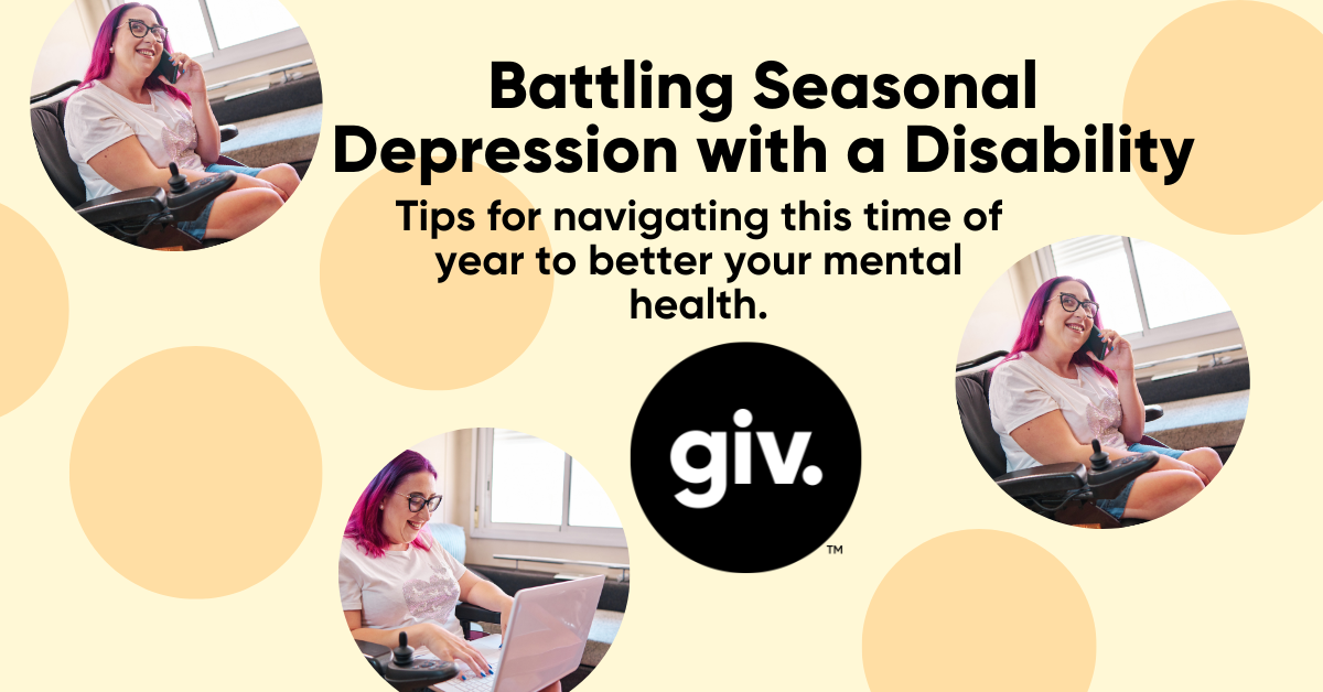 seasonal depression with a disability