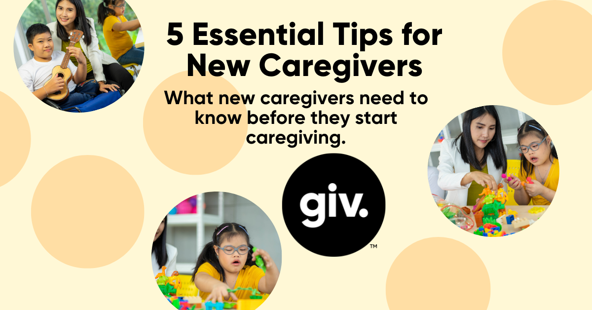 Tips for New Caregivers
