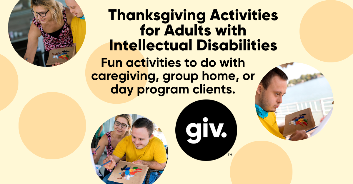 Thanksgiving Crafts for Adults with Intellectual Disabilities