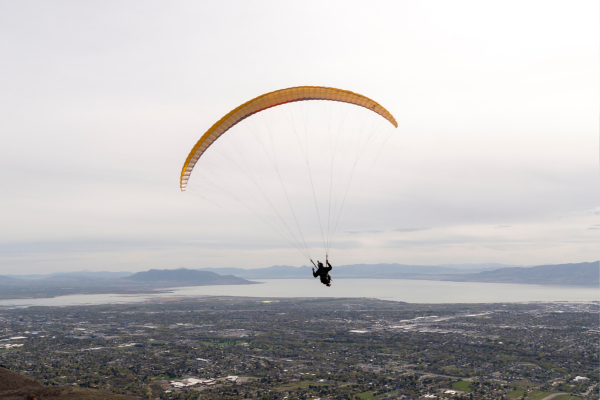 Adaptive Paragliding in Utah